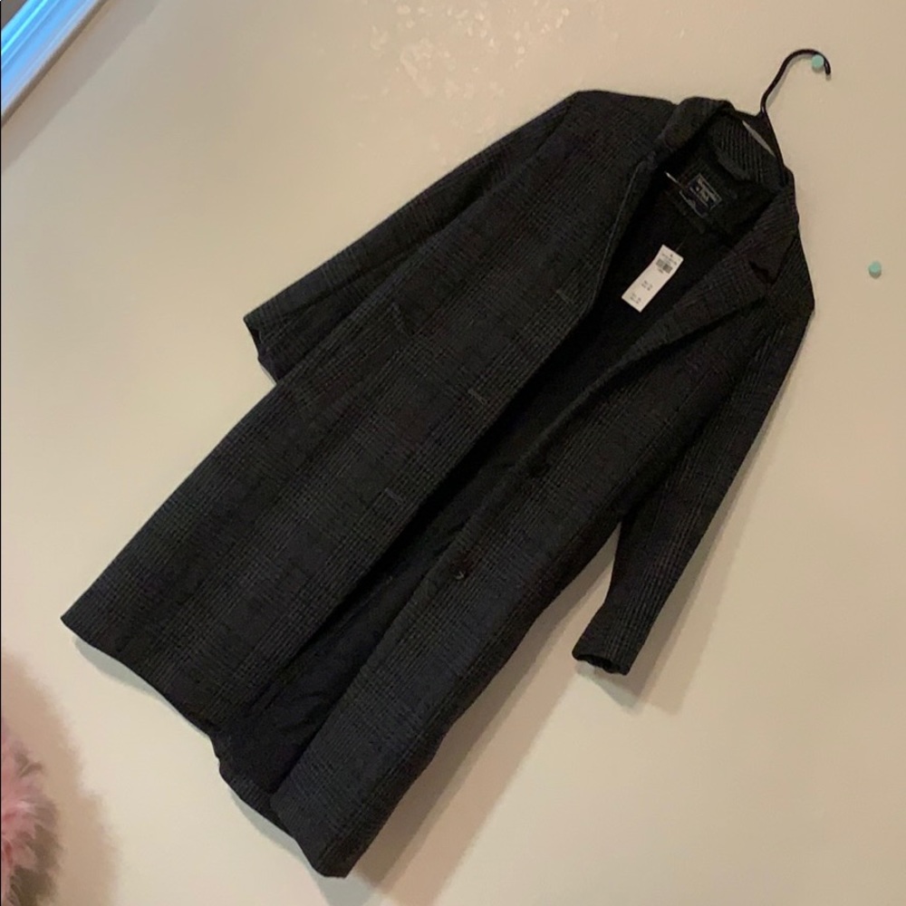 Abercrombie and fitch plaid coat